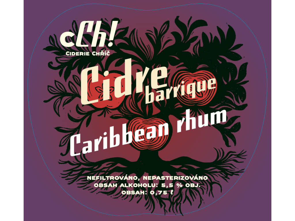 Cidre barrique Caribbean Rhum 0,75 l