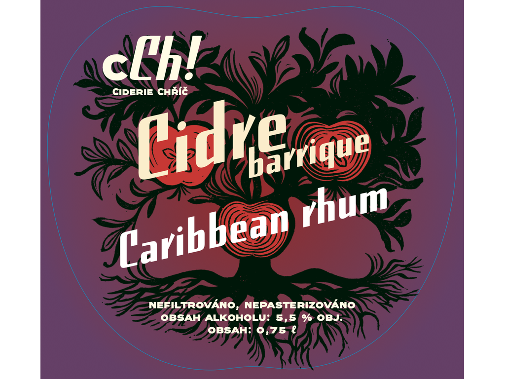 Cidre barrique Caribbean Rhum 0,75 l