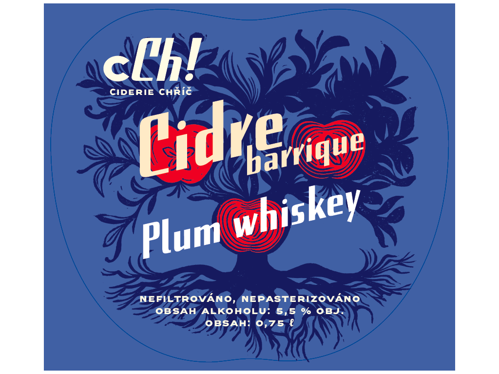 Cidre barrique Plum whiskey 0,75 l