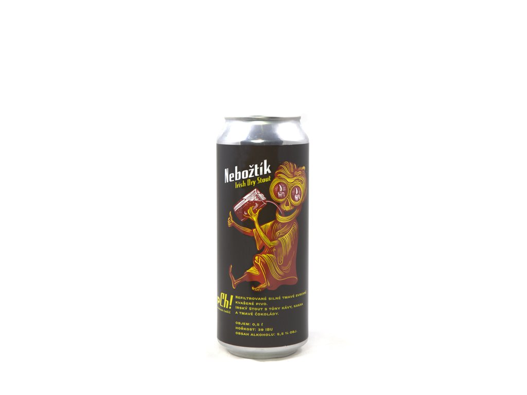 Nebožtík 13° plech 0,5 l